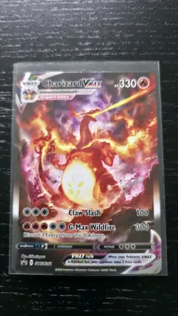 Pokemon TCG Charizard VMAX SWSH261 Black Star Promo - Image 1