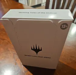 MTG Secret Lair Thrilling Tales of the Undead NON-FOIL Sealed Box - Image 1