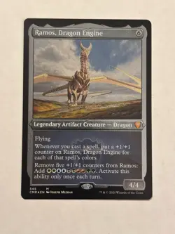 Commander Legends Magic: The Gathering Ramos, Dragon Engine FOIL ETCHED - Image 1