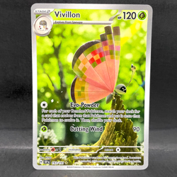 2024 POKEMON SURGING SPARKS VIVILLON 193/191 ILLUSTRATION RARE - Image 1