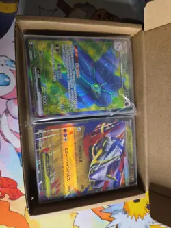 Pokemon Card Lot Full Art All Holo Hits V/EX SR AR Stamped 90 Cards NM Read Desc - Image 1