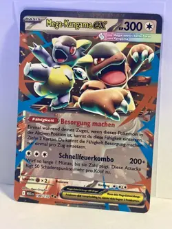 Pokemon MEG Mega Kangama EX 104/132 Mega Entwicklung Boosterfrisch Deutsch - Image 1