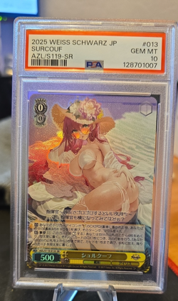 2025 WEISS SCHWARZ JPN AZUR LANE VOL.2 SR #013 SURCOUF PSA 10 - Image 1