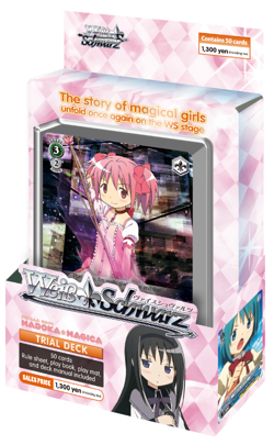 PUELLA MAGI MADOKA MAGICA TRIAL DECK - WeiB/Weiss Schwarz - English - Open Box - Image 2