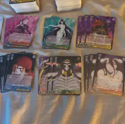 Weis Schwarz Nazarick Tomb of the Undead 805 Card Lot 700 C-U 69R 26RR 5SR 5PR - Image 5