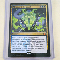 Wizards of the Coast Mnemonic Betrayal 189/259 Mythic Regular UB EN 2018 1UB - Image 1
