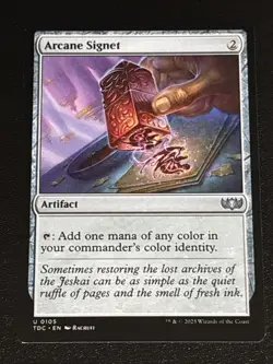 MTG Commander: Tarkir: Dragonstorm Arcane Signet 0105 - Image 1