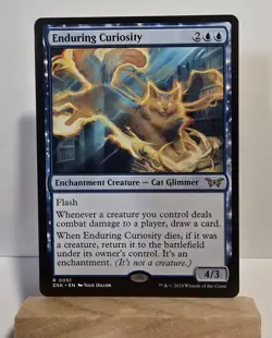 MTG - ENDURING CURIOSITY - RARE - DSK - NM - Image 1