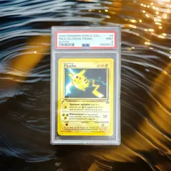 Pokemon TCG 2000 World Collection Pikachu Movie Promo #4 Dutch PSA 9 - Image 2