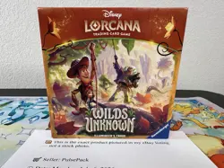 Disney Lorcana TCG Wilds Unknown Illumineer’s Trove 8 Booster Packs Sealed - Image 1