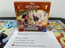 Disney Lorcana TCG Wilds Unknown Illumineer’s Trove 8 Booster Packs Sealed - Image 2