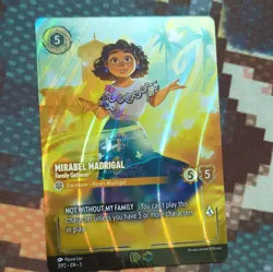 Disney Lorcana TCG Mirabel Madrigal - Family Gatherer 7/P2 Promo Enchanted - Image 1