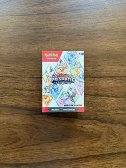 Pokemon TCG: Scarlet & Violet Prismatic Evolutions Booster Bundle (6 Packs) NEW - Image 1