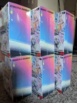 Pokemon TCG Scarlet Violet Prismatic Evolutions Booster Bundle 3X Sealed - Image 2