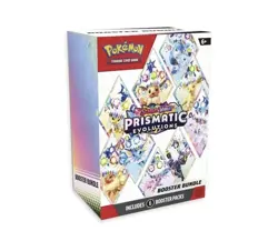 Pokemon Scarlet & Violet Prismatic Evolutions Booster Bundle New Sealed - Image 1