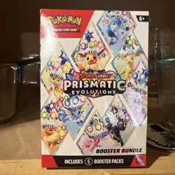 Prismatic Evolutions Booster Bundle Pokemon Scarlet Violet New Sealed English - Image 1