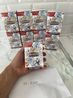2X Pokemon TGC Prismatic Evolutions Scarlet and Violet Booster Bundle Sealed ⭐ - Image 1