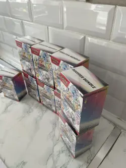 2X Pokemon TGC Prismatic Evolutions Scarlet and Violet Booster Bundle Sealed ⭐ - Image 2