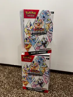 Pokemon TCG: Scarlet & Violet-Prismatic Evolutions Booster Bundle (6 Packs) x2 - Image 2