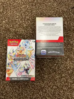 Pokemon TCG: Scarlet & Violet-Prismatic Evolutions Booster Bundle (6 Packs) x2 - Image 4