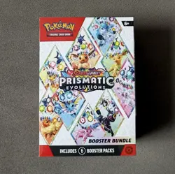 Pokemon TCG Scarlet & Violet Prismatic Evolutions Booster Bundle NEW & SEALED - Image 1