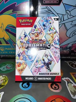 Pokemon TCG Scarlet & Violet Prismatic Evolutions Booster Bundle NEW & SEALED - Image 1