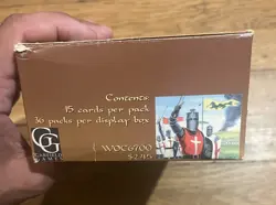 Magic The Gathering Revised 3RD 1994 EMPTY Booster Display Box Open Used - Image 5