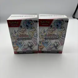 2x Pokemon TCG: Scarlet & Violet Prismatic Evolutions Booster Bundle - SEALED - Image 1