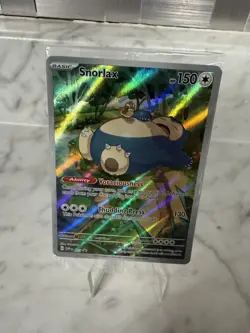 Pokemon TCG Snorlax 051 Scarlet & Violet 151 Promo Card Sealed - Image 1