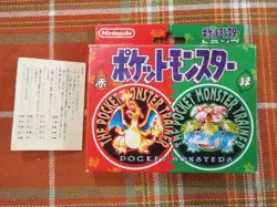 POKEMON playing cards POKER Charizard Blastoise Venusaur Empty boxs 1996 8 items - Image 3