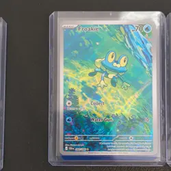 Pokemon TCG Froakie 088/198 Cri Holo Water 2 Card Lot English - Image 2