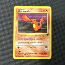 Charmander 50/82 Team Rocket Regular | Pokemon Trading Card Game - Image 1