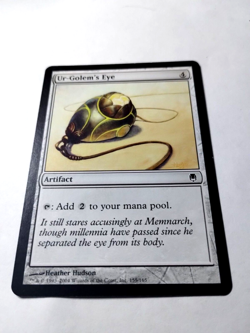 MTG Ur-Golem's Eye Darksteel 155/165 Regular Common - Uncirculated - Image 2