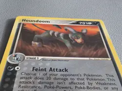 Houndoom 34/97 Pokemon EX Dragon Regular Rare Card - LP - Image 2