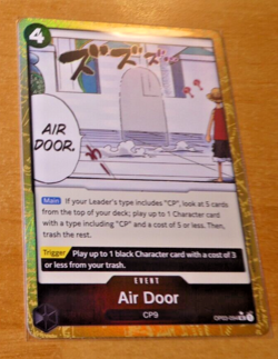 ONE PIECE THE BEST PRB01 ENGLISH CARD HOLO CARTE Air Door OP03-094 ALT ** - Image 1