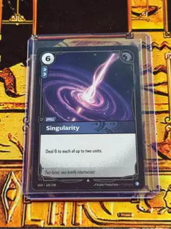 Mint English | Singularity | OGN-105 Riftbound League of Legends Card Game - Image 1