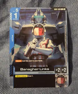 Banagher Links GD01-088 | Promo | Gundam Card Game | Near Mint - Image 1