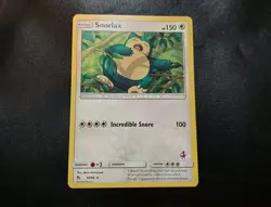 Snorlax 50/68 (Mewtwo Stamped) Promo Battle Academy Pokemon Card NM - Image 1