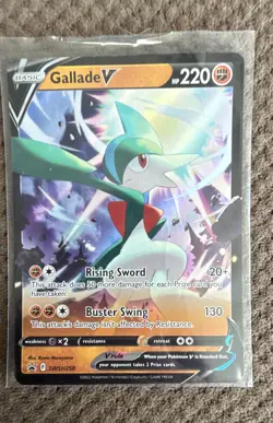Gallade V SWSH258 SWSH: Sword & Shield Promo Cards Holo - Image 1