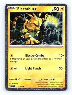 Electabuzz - (Cosmos Holo) Holo 125/165 Miscellaneous Cards & Products Promo NM - Image 1