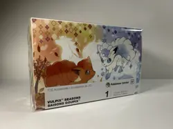 Vulpix Seasons Double Deck Box Pokemon Trading Card TCG Scarlet Violet Nintendo - Image 1