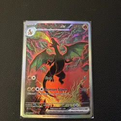 Charizard Pokemon Card Display Art Card - Image 1