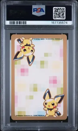 2000 POKEMON GOLD VERSION PART 2 PLAYING CARDS QUEEN OF SPADES #250 HO-OH PSA 10 - Image 2