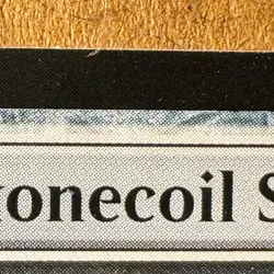 MTG ~ Stonecoil Serpent ~ Extended Art ~ ELD Throne of Eldraine ~ #385 ~ NM - Image 3