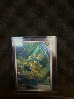 Pokemon Froakie Full Art Holo Water Chaos Rising 086/083 English IR Card NM Mint - Image 1