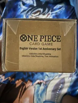 ONE PIECE CARD GAME English Version 1st Anniversary Set (New Sealed in box) - Image 1