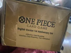 ONE PIECE CARD GAME English Version 1st Anniversary Set (New Sealed in box) - Image 2