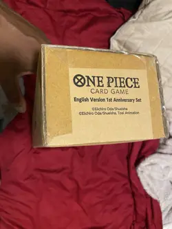 ONE PIECE CARD GAME English Version 1st Anniversary Set (New Sealed in box) - Image 4