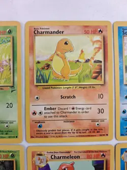 Pokemon Base Set Starters + Evolutions + Pikachu + Eevee+Jigglypuff- Exact Cards - Image 3