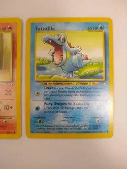 Pokemon Gen 2 Starters - Chikorita Cyndaquil Totodile - Exact Cards! - Image 4